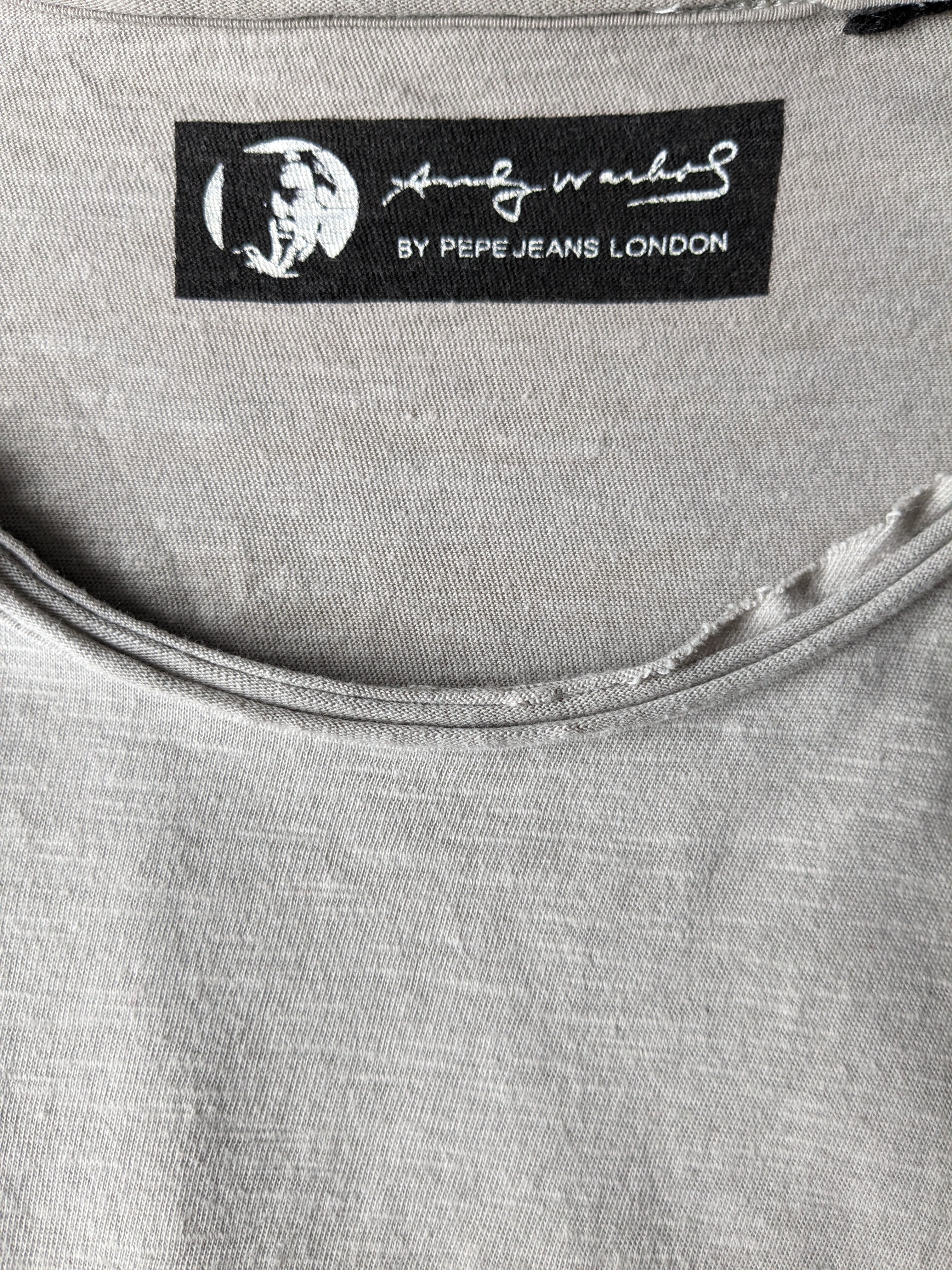 Andy Warhol by Pepe Jeans London Shirt. Kaki mixed. Size L