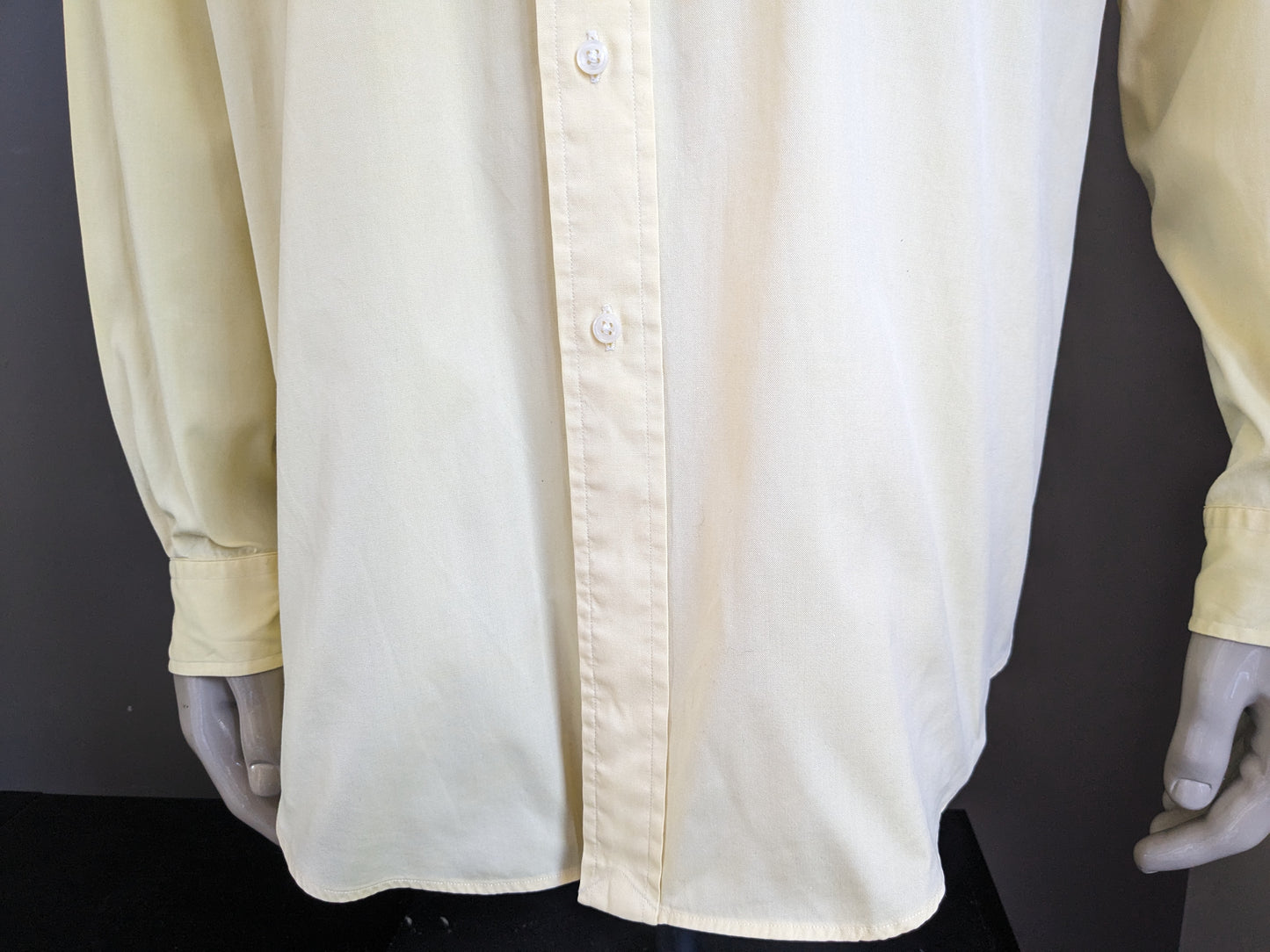 Polo par la chemise Ralph Lauren. Jaune. Type Yarmouth. Taille 2xl / xxl.