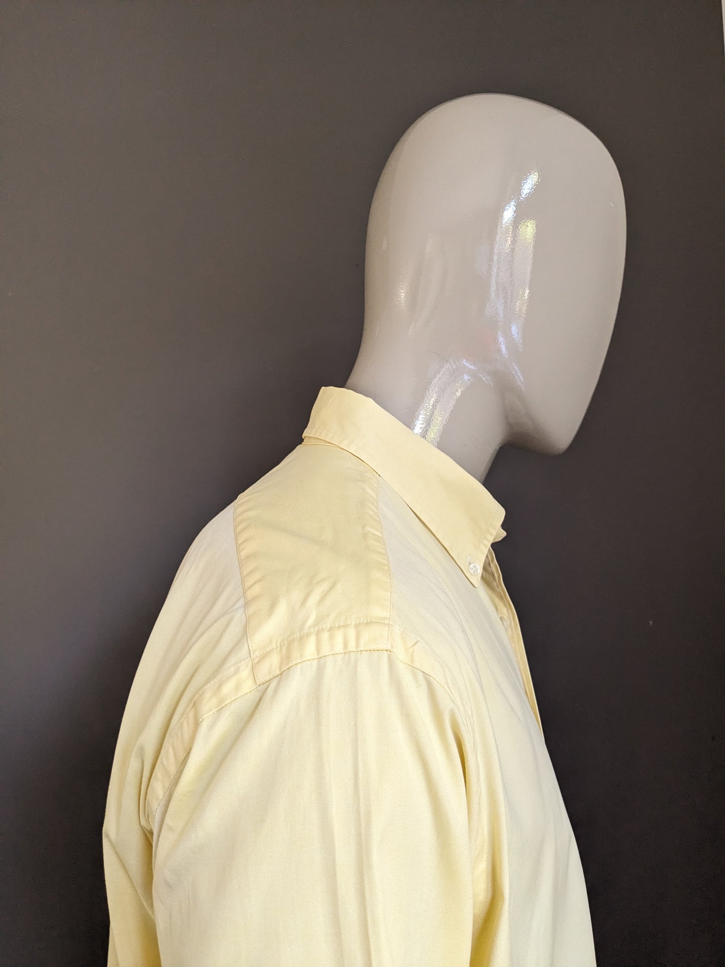 Polo von Ralph Lauren Shirt. Gelb. Yarmouth Typ. Größe 2xl / xxl.
