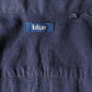 Blue Linnen overhemd. Donker Blauw gekleurd. Maat 2XL / XXL. 55% Linnen.