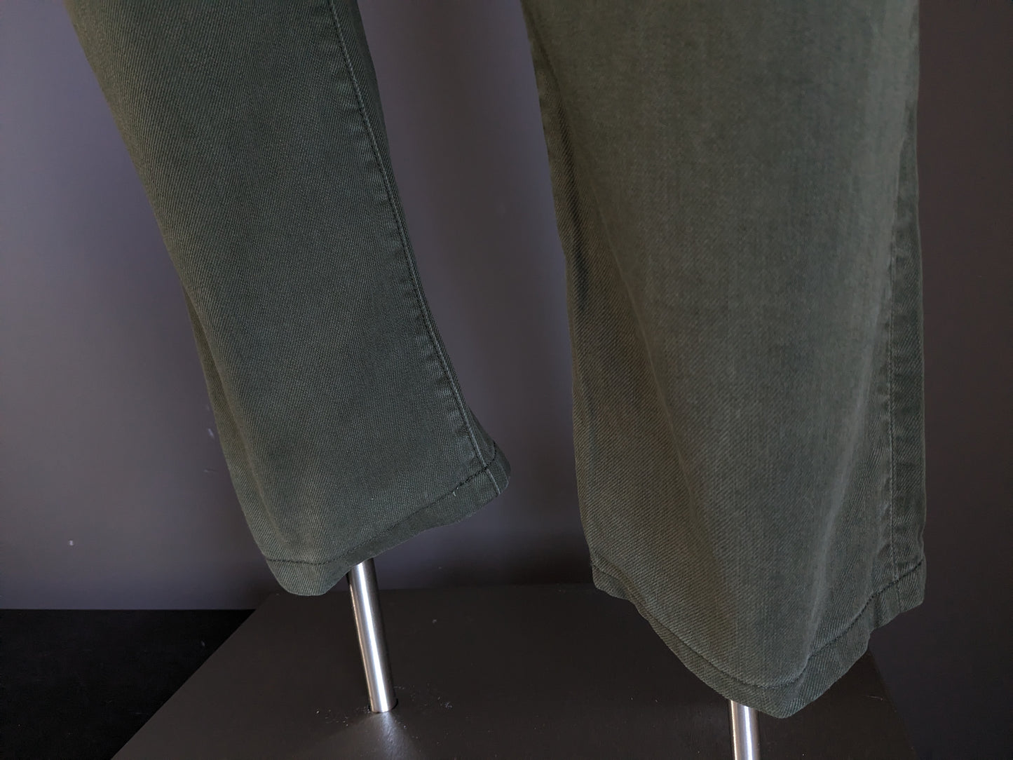 Scotch & Soda jeans. Groen gekleurd. Maat W34 - L34. Type Ralston.