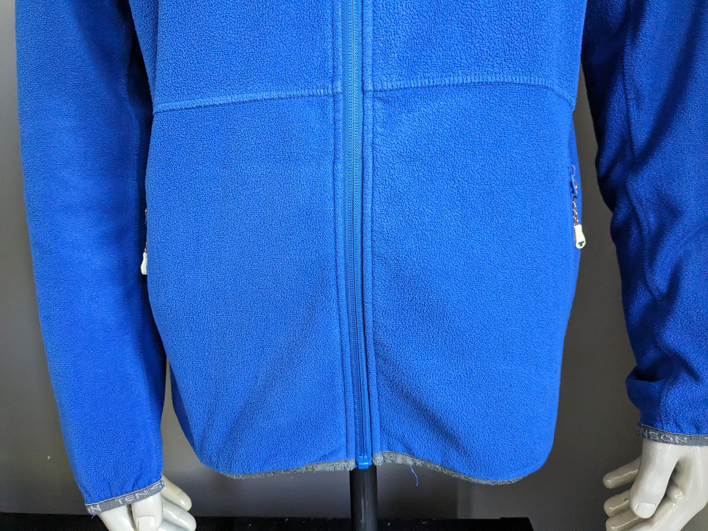 Tenson Fleece vest. Blauw gekleurd. Maat XL.