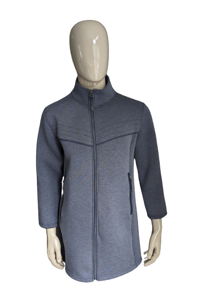 Kjelvik Half-length Vest. Grey melange. Size L.