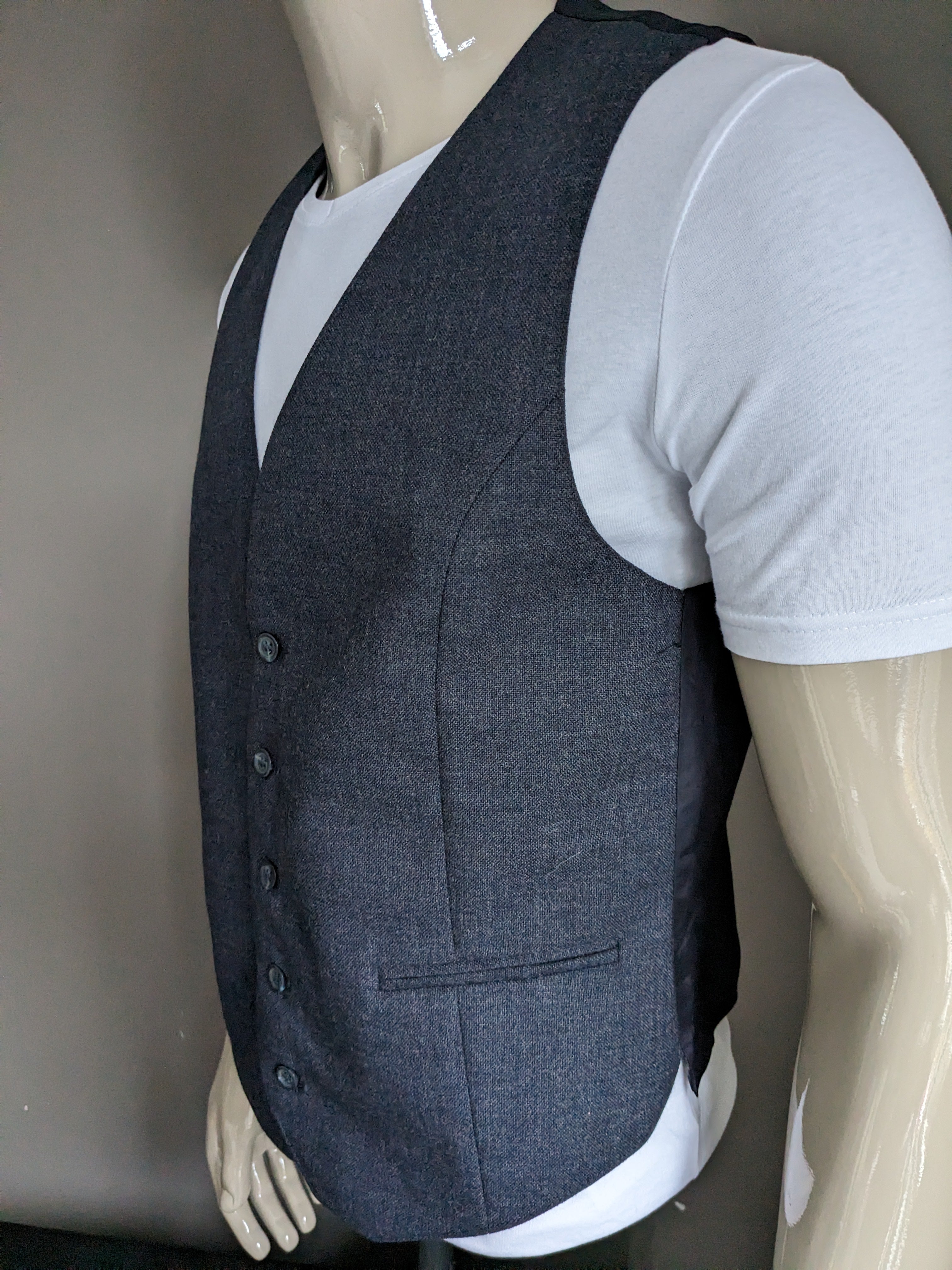 Dark gray waistcoat hotsell