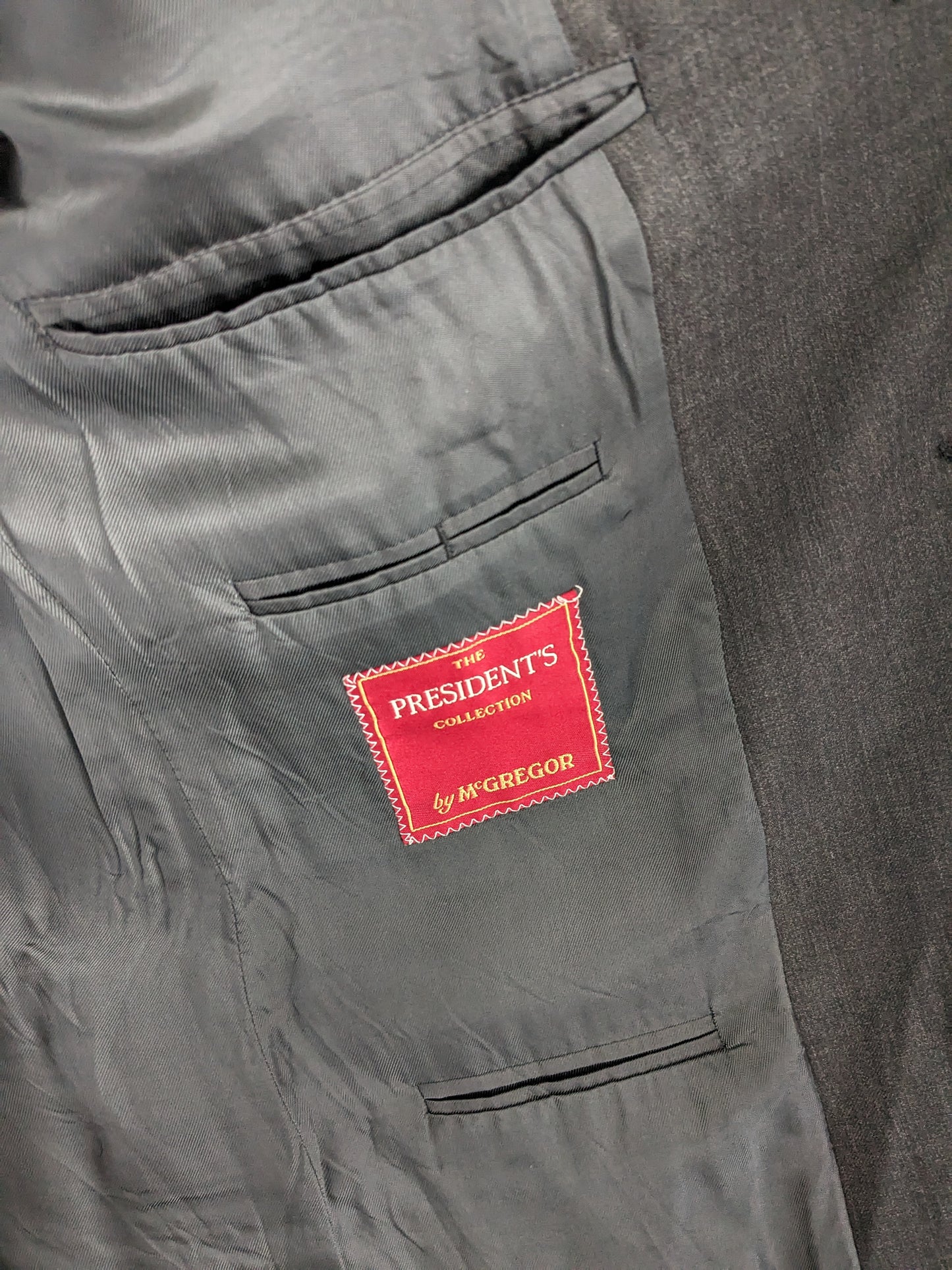 McGregor President's Collection Colbert. Dark gray colored. Size 26 (52 / L).