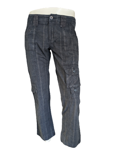 Street One Cargohose. Gray überprüfte. W30 - L30