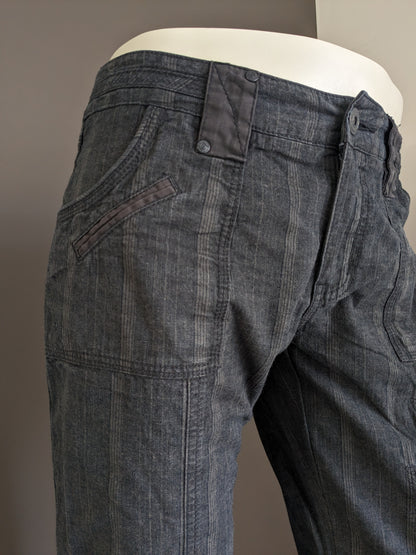 Street One Cargohose. Gray überprüfte. W30 - L30