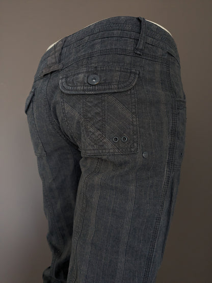 Street One Cargohose. Gray überprüfte. W30 - L30