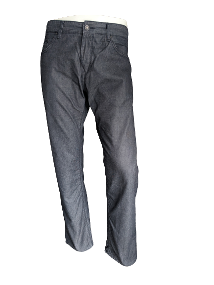 Hugo Boss pants / trousers. Black gray motif. W34 - L30. Main Regular Fit