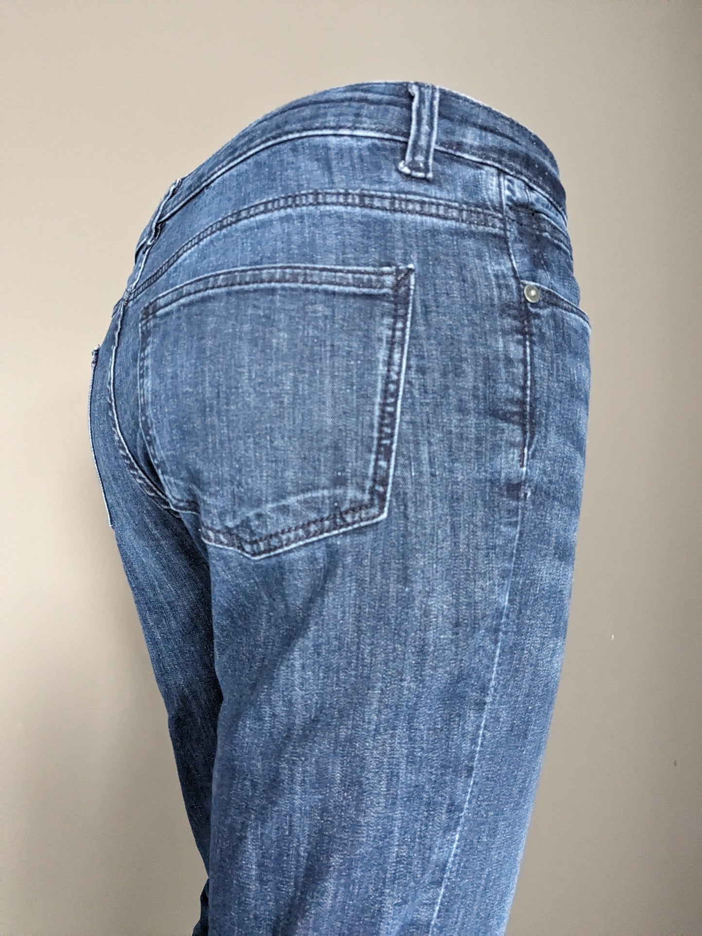 C&A jeans. Donker blauw. W29 - L32. Straight fit stretch.
