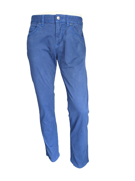 Pantalones / pantalones de Bartlett. Azul. Tamaño 24 (48) / m