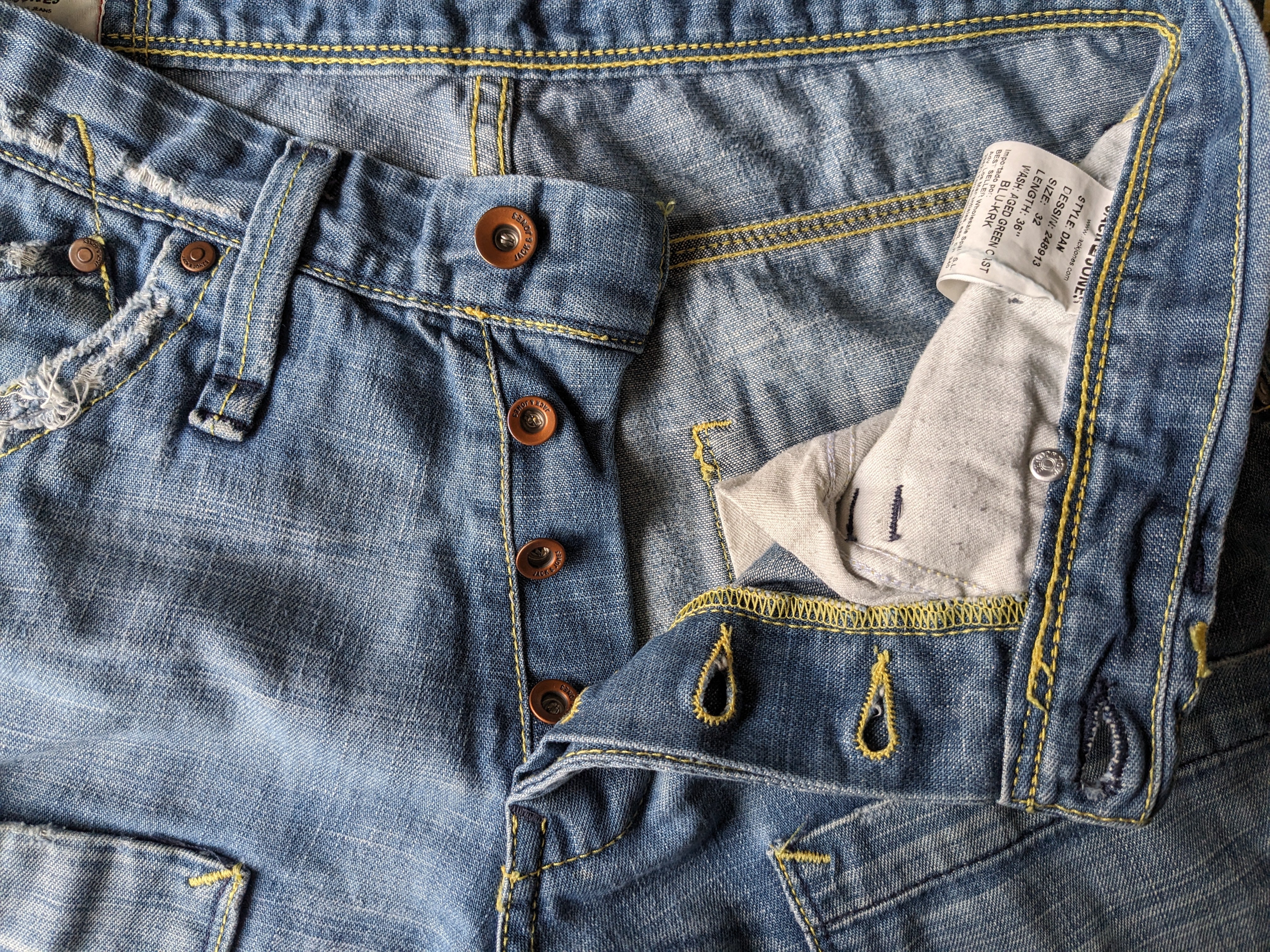 Jack jones vintage jeans hotsell
