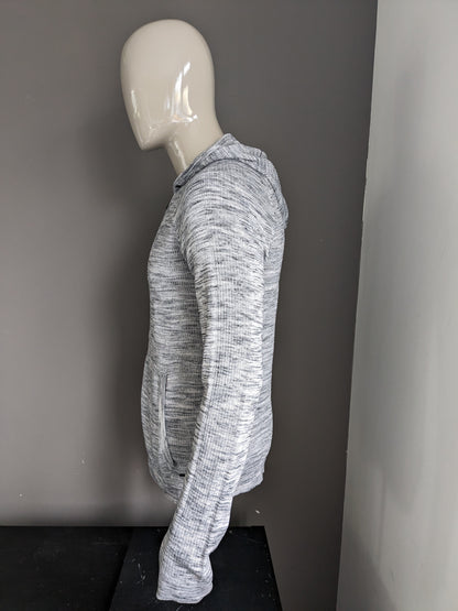 Calvin Klein vest. Grijs wit gemêleerd. Maat L.
