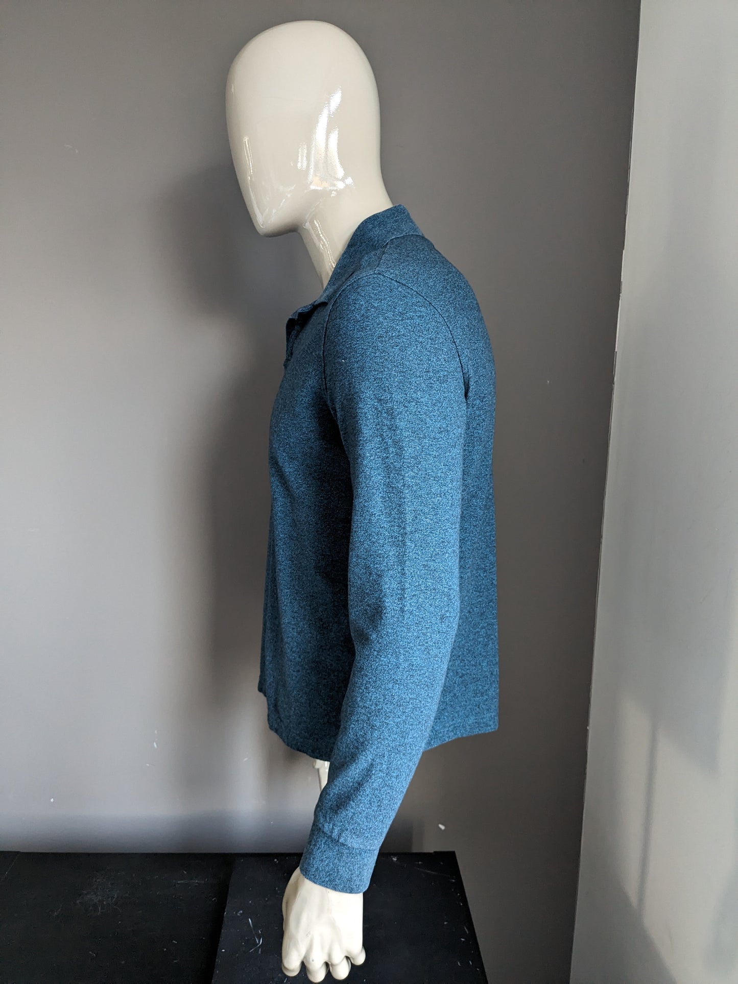 M&S Collection Polotrui. Green blue mixed. Size M.