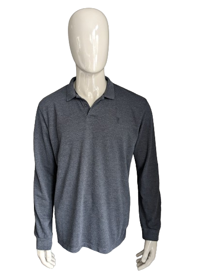NEXT Polopullover. Grau gemischt. Größe XL. Normale Passform.