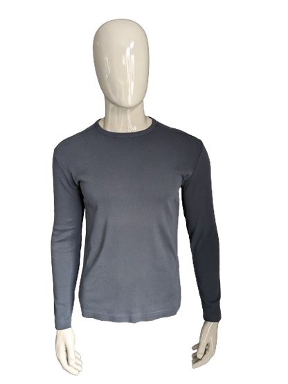 Tom Tailor Basic manches longues. De couleur gris foncé. Taille L.