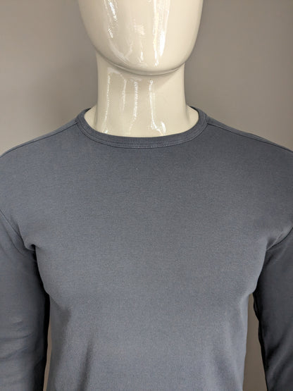 Tom Tailor Basic manches longues. De couleur gris foncé. Taille L.