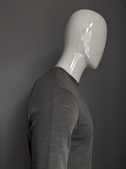 Boss Hugo Boss manches longues. Motif vert. Taille S. Coupe Slim.