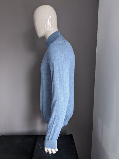 Gilet à fermeture éclair McGregor. Bleu mixte Taille L.