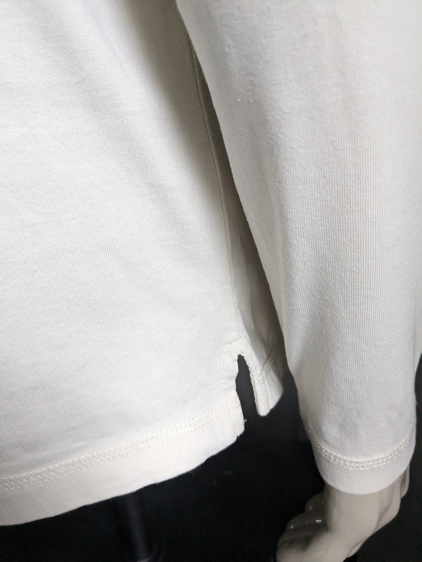 Lee Cooper "Roxy Club" à manches longues. Beige avec imprimé. Taille XL.