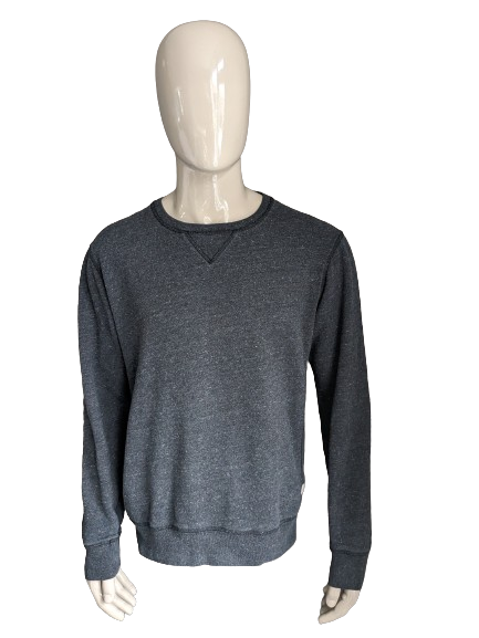 Scotch & Soda Lässiger Pullover. Dunkelgrau gemischt. Größe L.