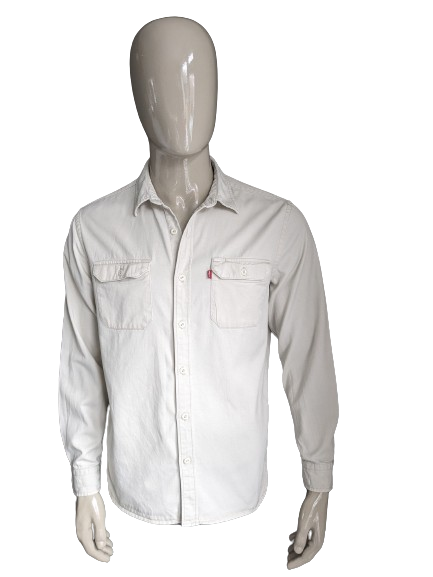 Levi's-Shirt. Beigefarben. Größe L. Standard.