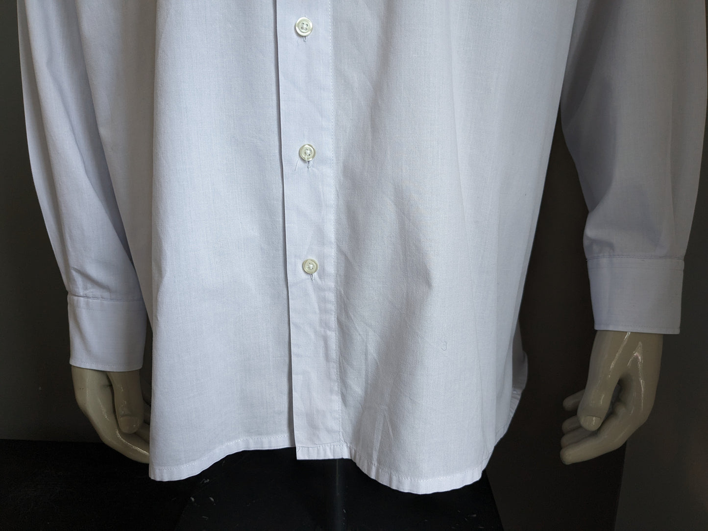 Vintage Designer -Hemd. Weiß. Größe 2xl / xxl.