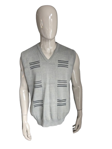 Vintage Garant Spencer. Graues Motiv. Größe 2XL / XXL.