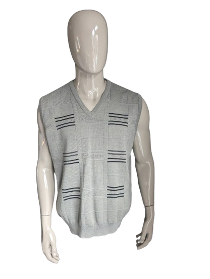 Vintage Garant Spencer. Graues Motiv. Größe 2XL / XXL.