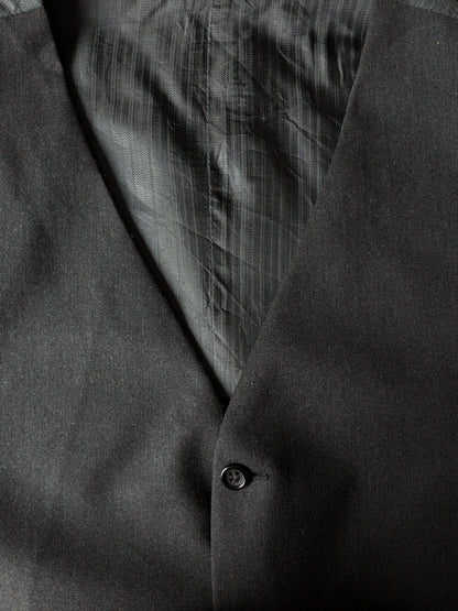 Chaleco de lana. Motivo gris oscuro. Talla L. #334