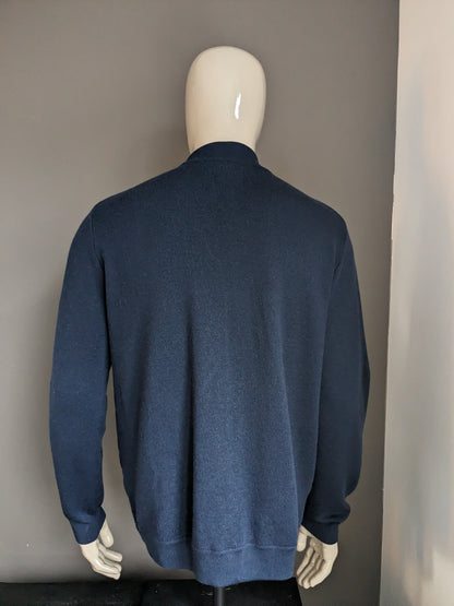 Campbell vest. Donker Blauw gekleurd. Maat XL.