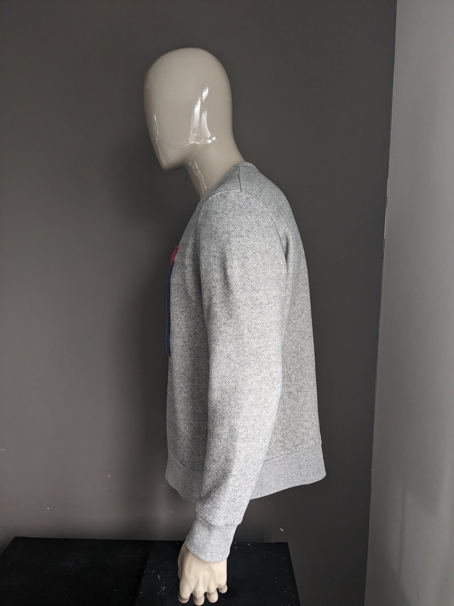 Suéter H&M. Tamaño mixto gris L.