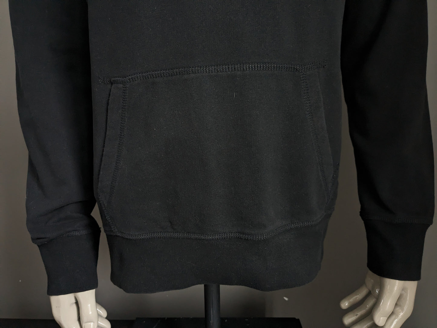 American Aegle hoodie. Zwart met opdruk. Maat M.