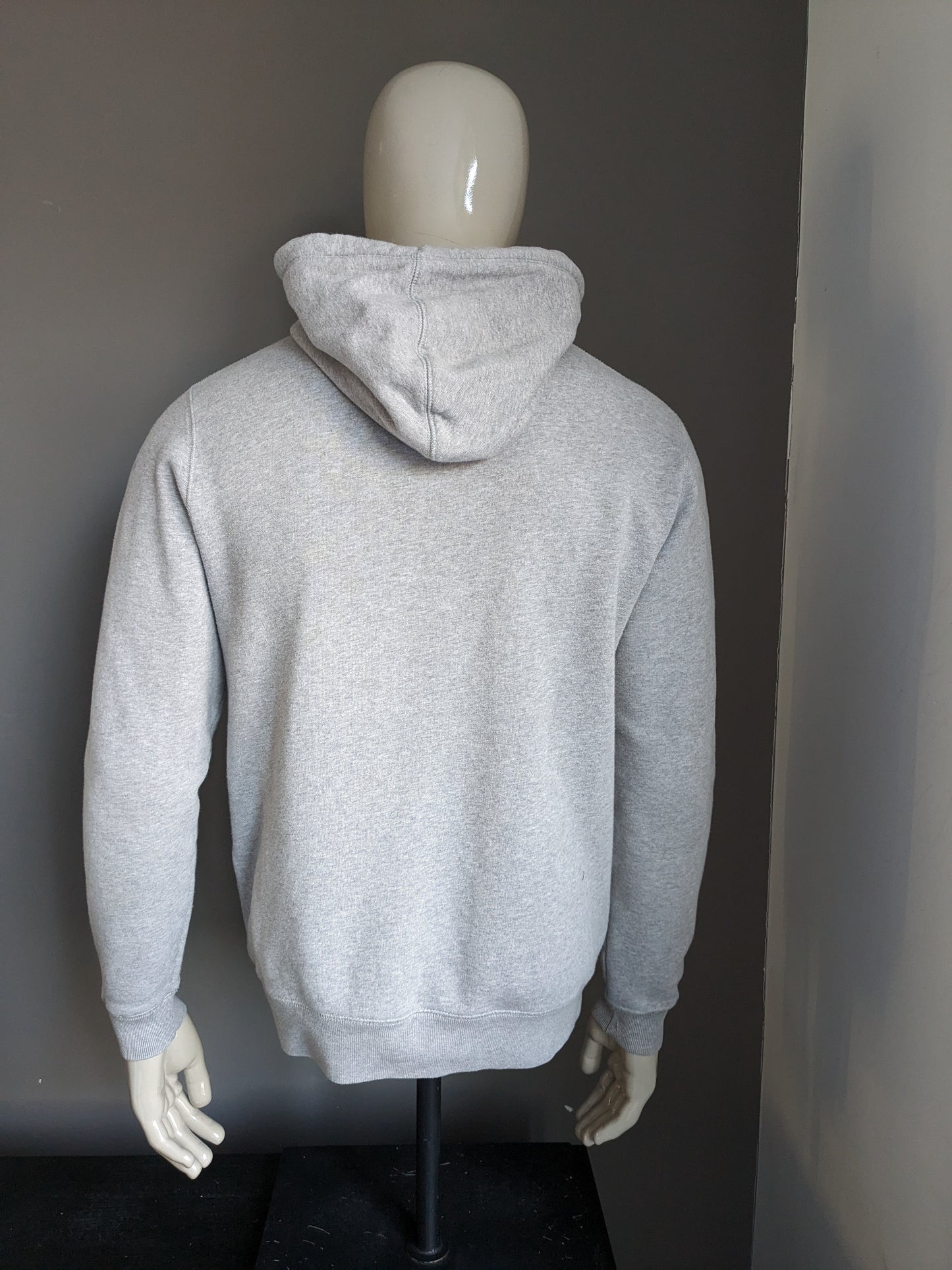 Hellgrauer, gemischter Kapuzenpullover von Jack Wills. Größe S.