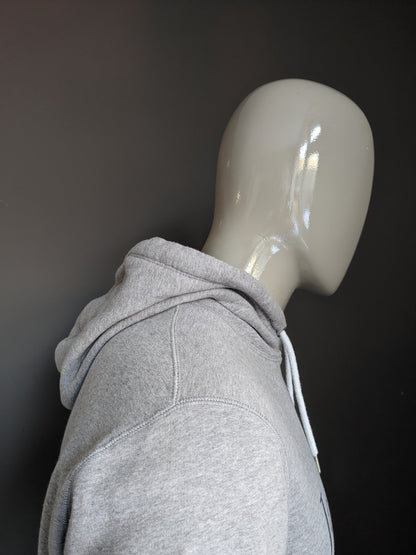 Hellgrauer, gemischter Kapuzenpullover von Jack Wills. Größe S.