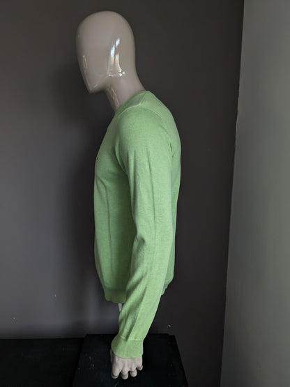 Fellows league of legends v-neck sweater. Green. Size M.