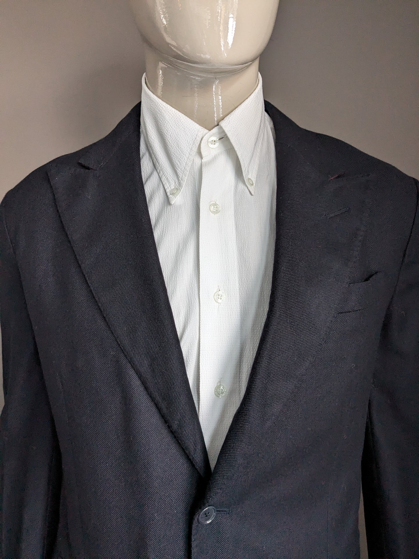 Preciosa chaqueta de verano Burlington. Azul oscuro. Talla 52/L.