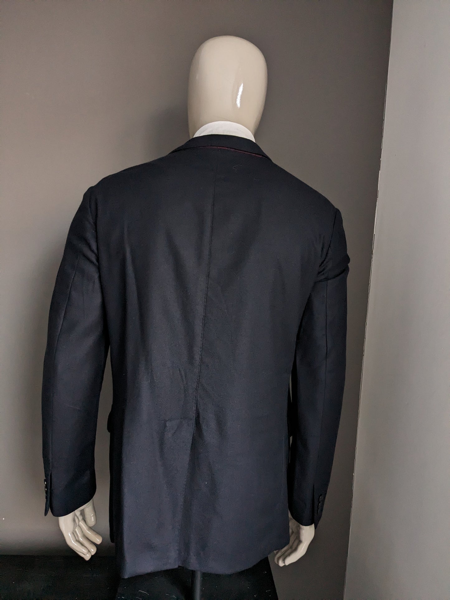 Preciosa chaqueta de verano Burlington. Azul oscuro. Talla 52/L.