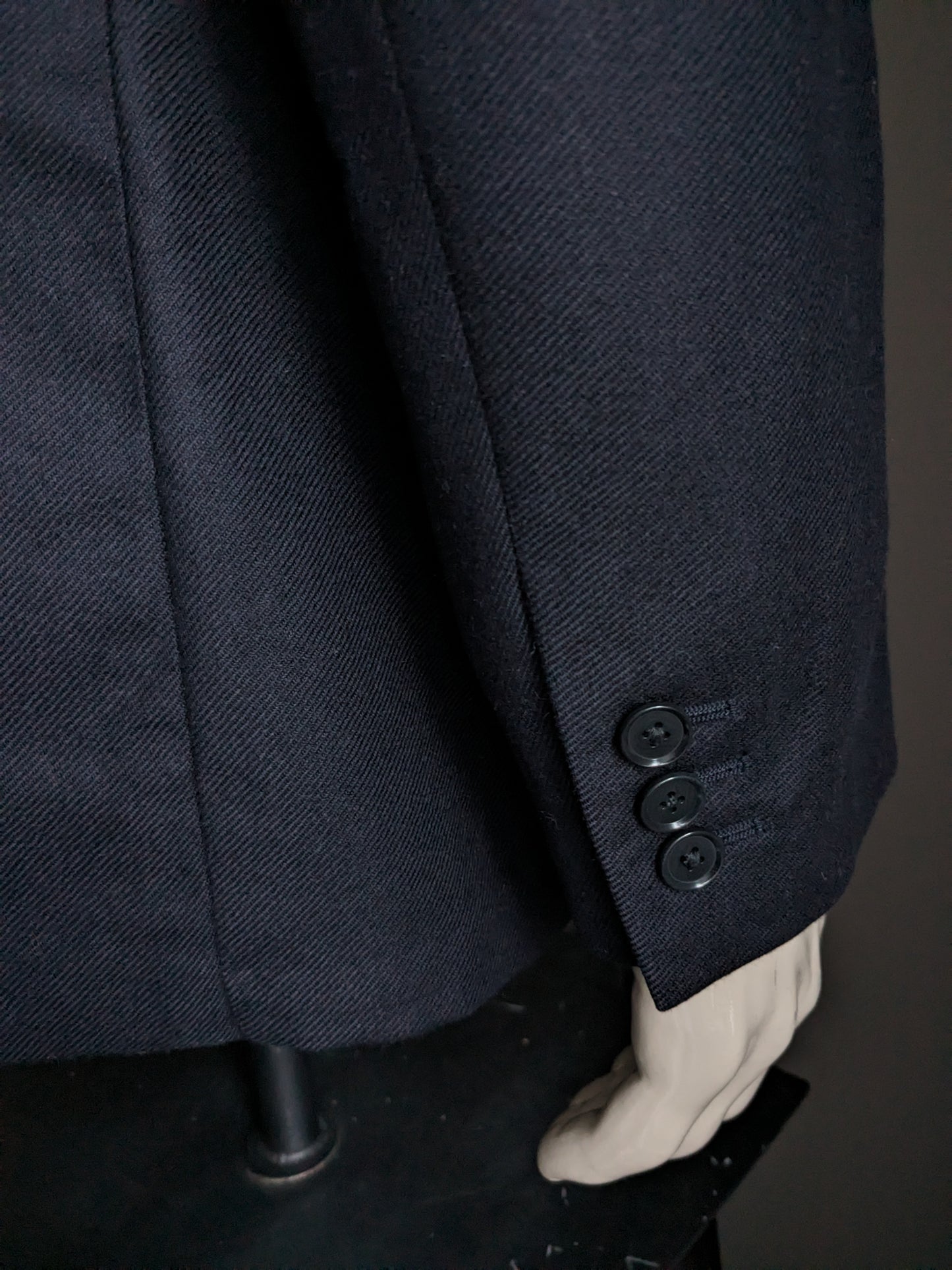 Preciosa chaqueta de verano Burlington. Azul oscuro. Talla 52/L.