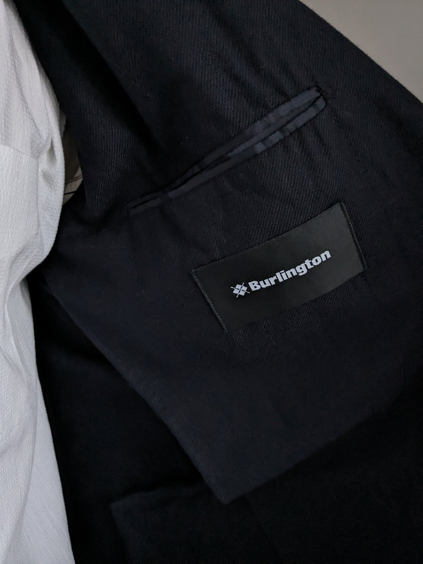 Preciosa chaqueta de verano Burlington. Azul oscuro. Talla 52/L.