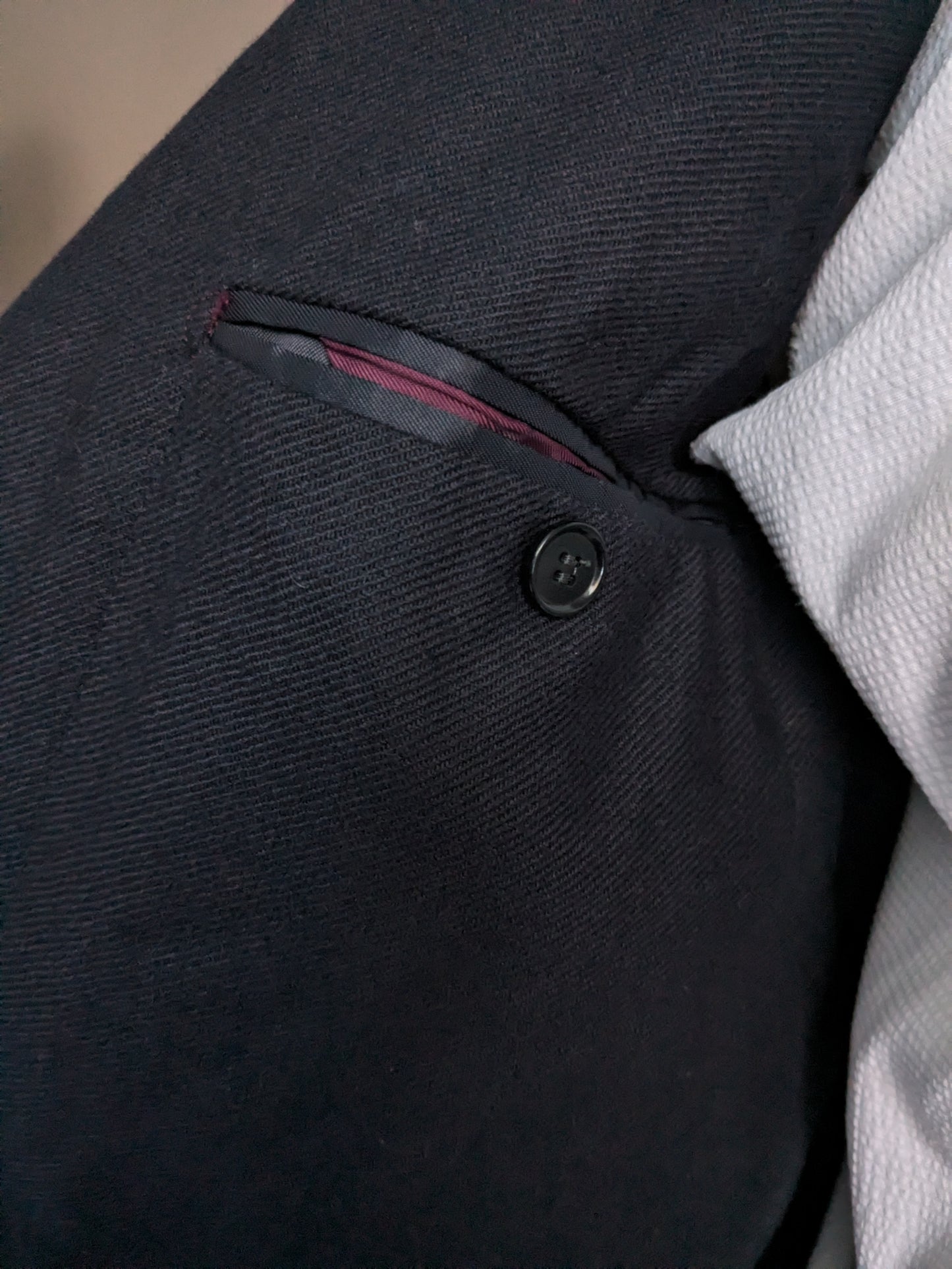 Preciosa chaqueta de verano Burlington. Azul oscuro. Talla 52/L.