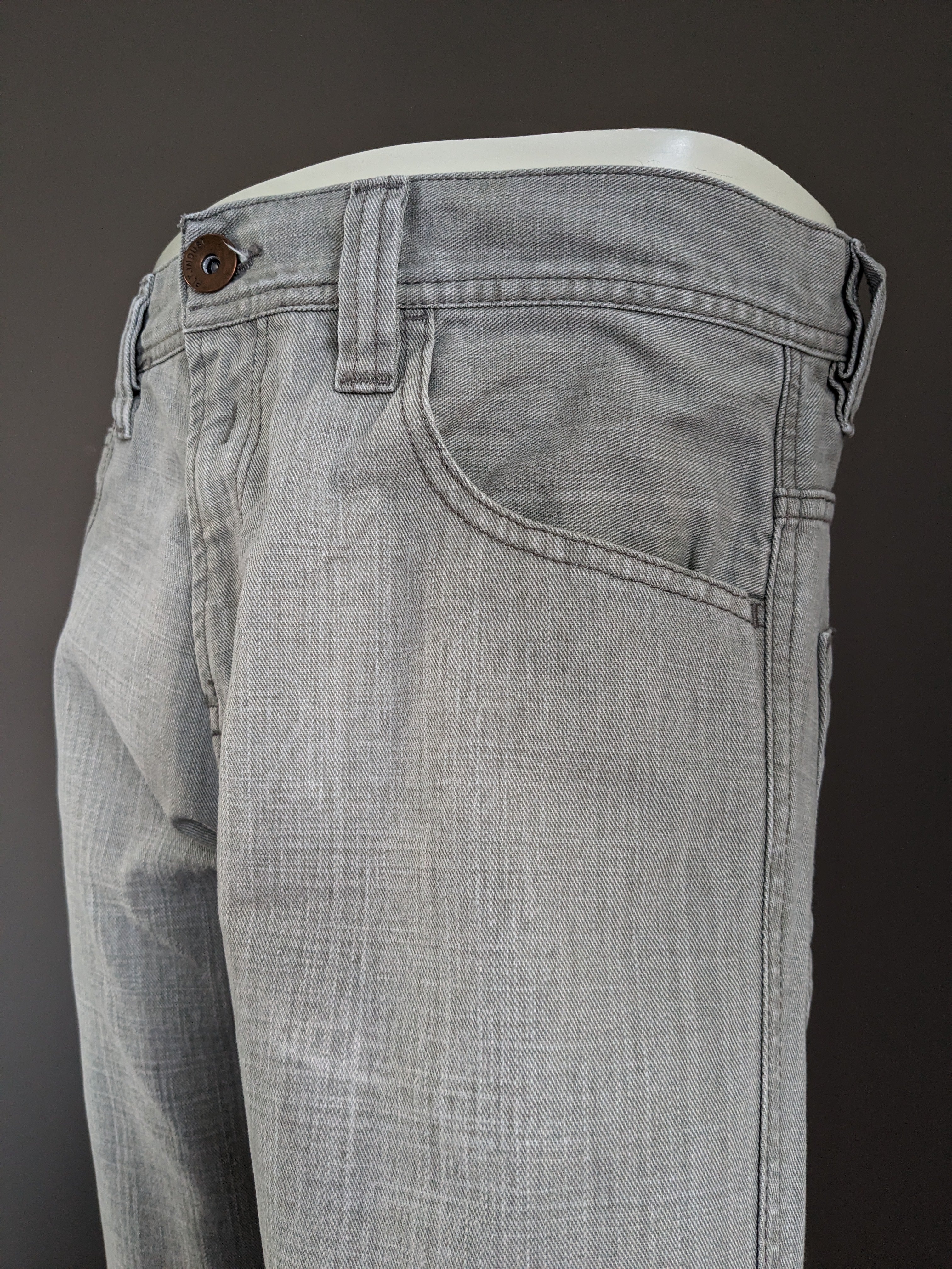 Jeans pilota industrie. Grigio. Taglia W32 L32