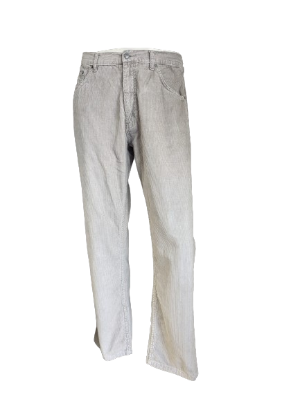 Pantaloni toracici vintage. Beige. Taglia W34 - L30.
