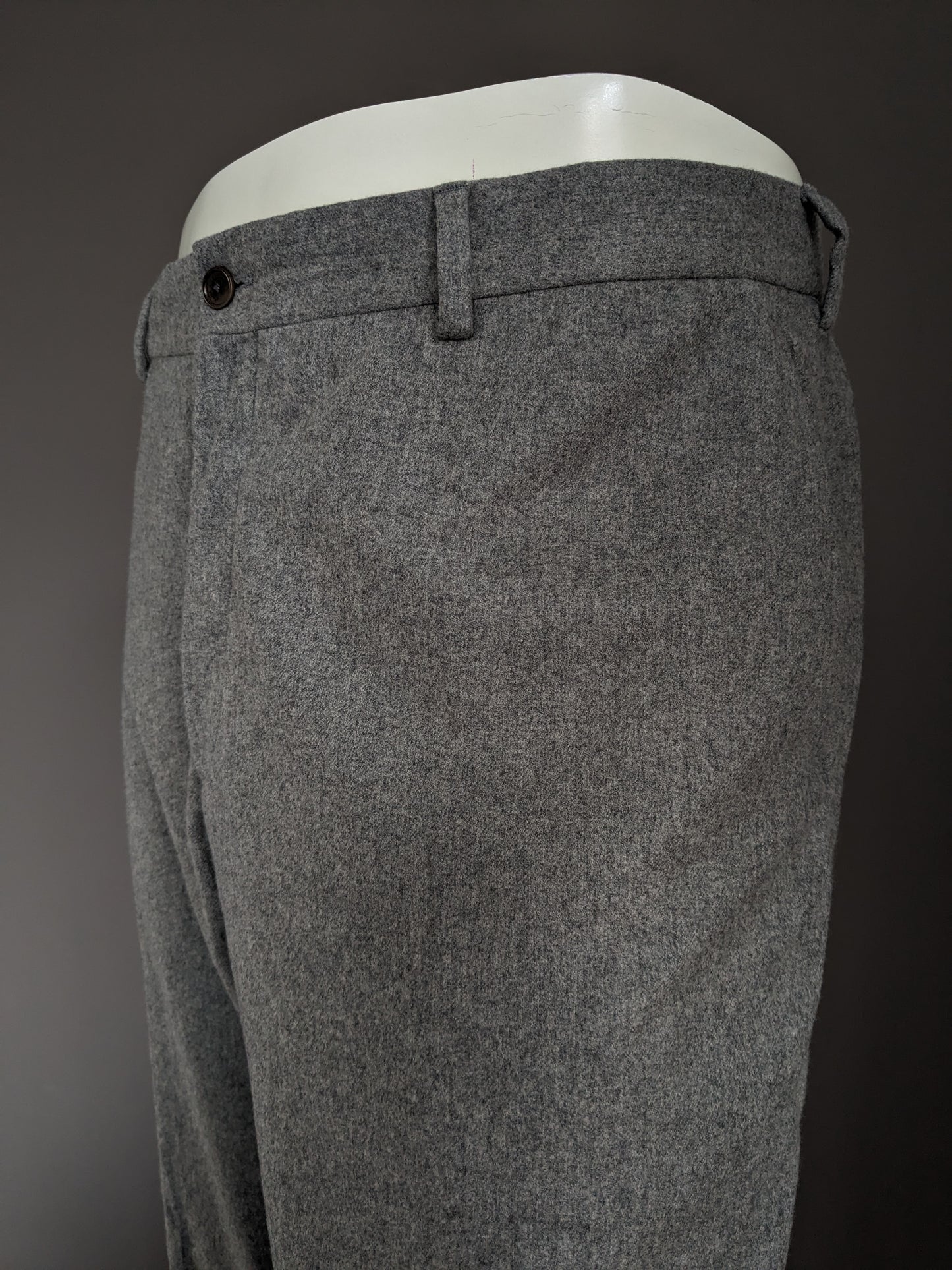 Wollen Ralph Lauren pantalon. Grijs gemêleerd. Maat 46 / S.