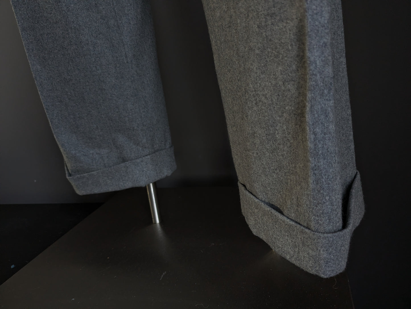 Woolen Ralph Lauren Pantalon. Gray mixed. Size 46 / S.