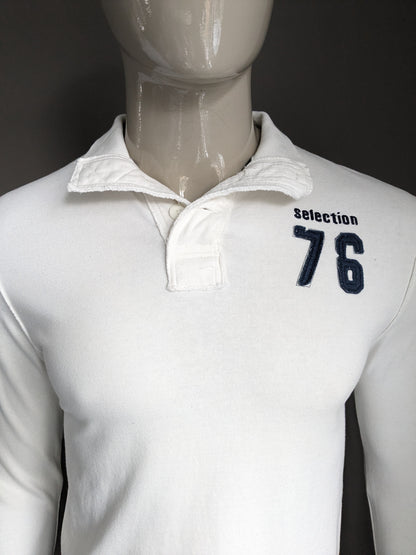 St. Bernards Polo Trui. Wit. Maat S.