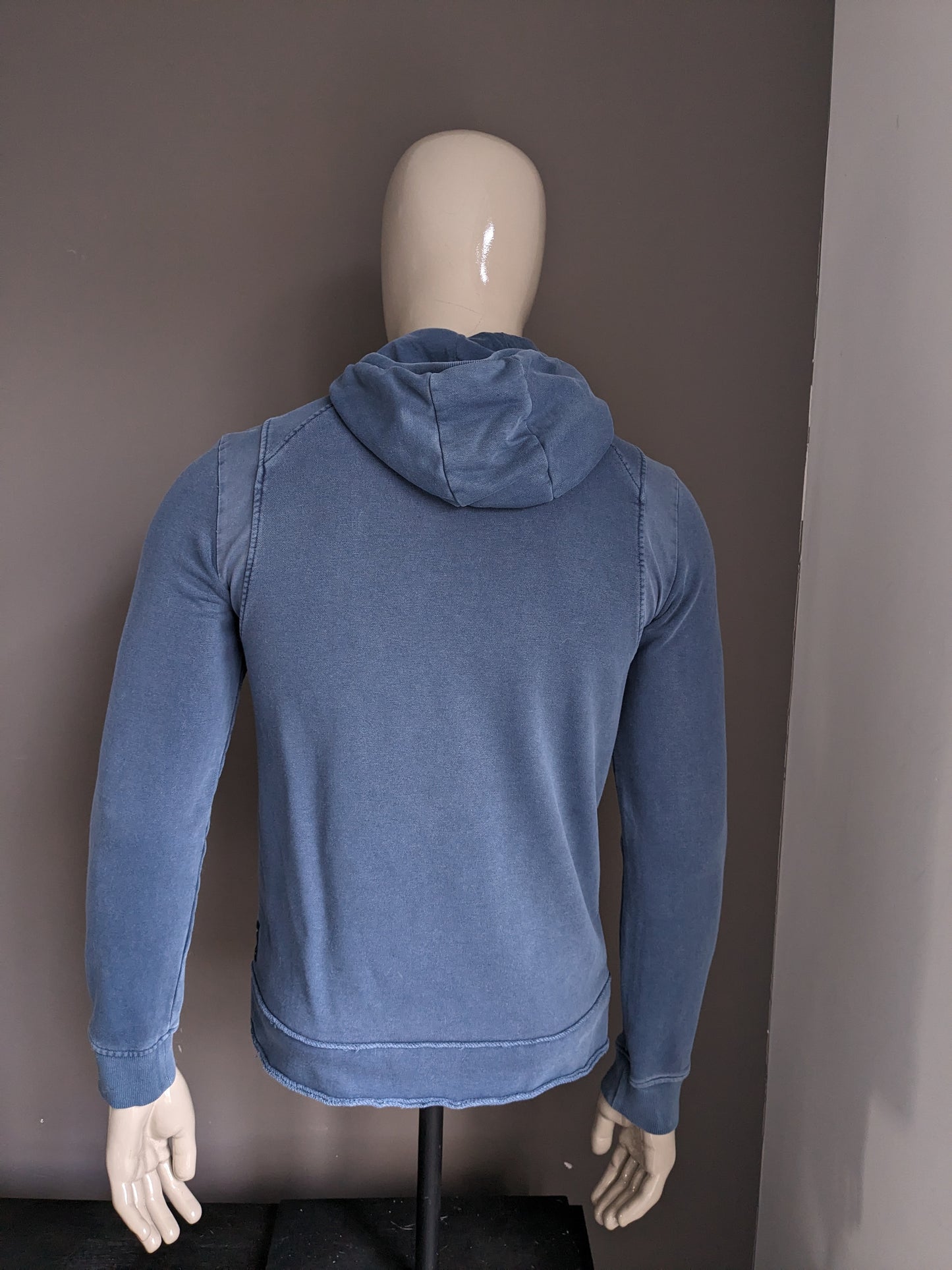 Armani Jeans cardigan with hood. Blue. Size M / S.