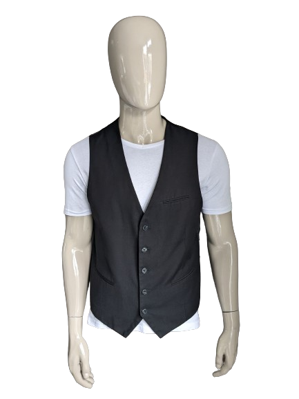 Angelo Litrico waistcoat. Black colored. Size 52 / L. #335.