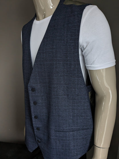Joe Browns Weste. Blau schwarz grau kariert. Größe 3XL / 4XL