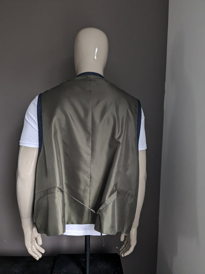 Joe Browns Weste. Blau schwarz grau kariert. Größe 3XL / 4XL